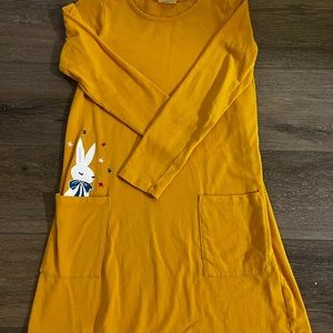 NWOT Hanna Andersson shirt dress size 10